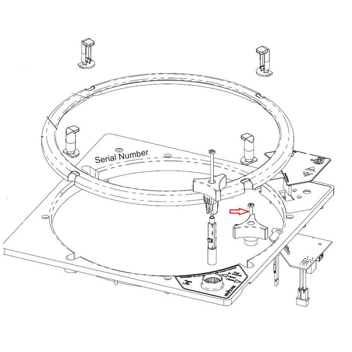 Maxxfan MaxxFan Schroef van Knop