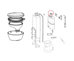 Dometic Dometic CTW4110 Toilet Dop Tank Compleet