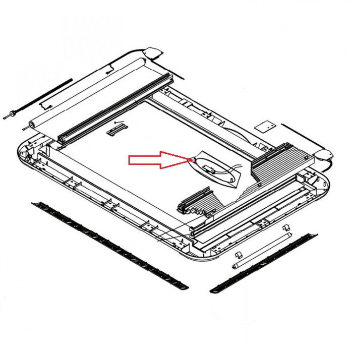 Dometic Dometic Heki 4 Afdekkap slinger BG1588