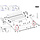 Thule Eindkap Lead Rail LH+RH 9200 Wit