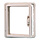 Thetford Flush Door 3 35x30cm Wit-80 zonder Slot/Cilinder