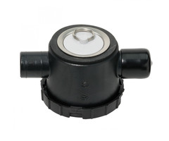 Reich Reich afvoerplug RVS 39 mm met 2 aansl.