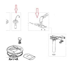 Thetford Thetford C250/ 260 Pomp out 5074706