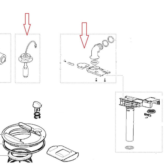 Thetford Thetford C250/ 260 Pomp out 5074706
