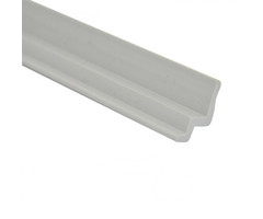 Fjord Outdoor 5 stuks Tafelbladrail Kunststof Grijs 60cm