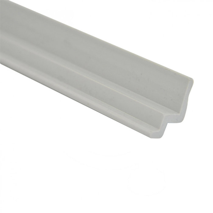 FjordOutdoor Tafelbladrail Kunststof Grijs 60cm