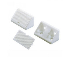 FjordOutdoor Hoekverbinder met afwerkkapje Wit à 4 st.