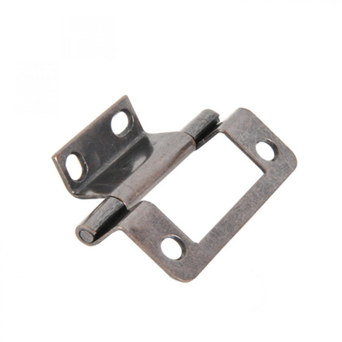 FjordOutdoor Scharnier 2-50mm brons dubbel geknikt à 2 st.