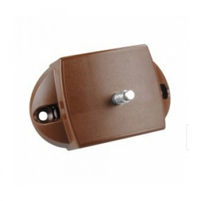 FjordOutdoor Drukknopslot Spanjolet Tweezijdig Bedienbaar Bruin