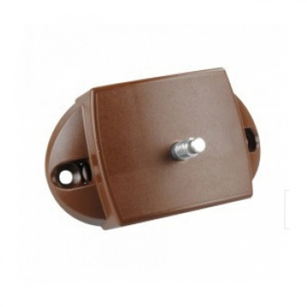 FjordOutdoor Drukknopslot Spanjolet Tweezijdig Bedienbaar Bruin