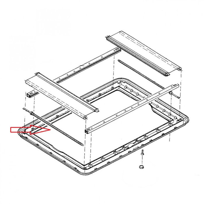 Dometic Dometic Heki 1 Veer FM1002