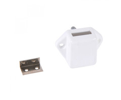 FjordOutdoor Drukknopslot Eenzijdig Bedienbaar Wit Mini