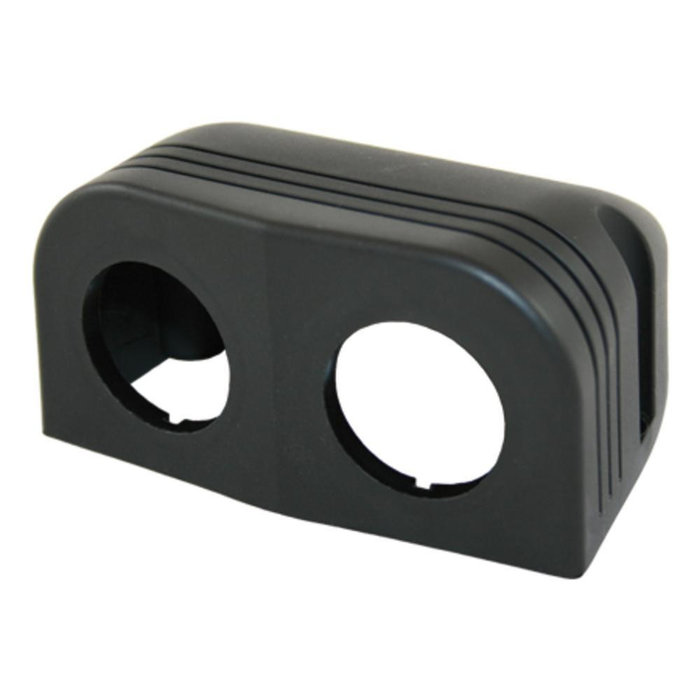 Fjord Outdoor Power Line Afdekraam 2-Vaks Opbouw Zwart