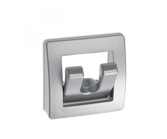 FjordOutdoor Kapstok 2-Haaks Inklapbaar Mat Chroom