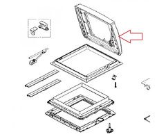 Thule Thule Vent Dakluikkap Melkglas
