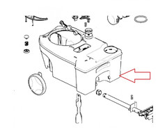 Thetford Thetford C250/260 Waste Holding Tank Pump Out