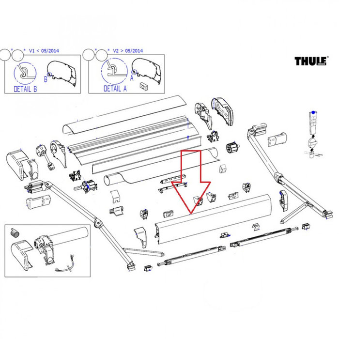Thule Thule Lead Rail 9200 4.00