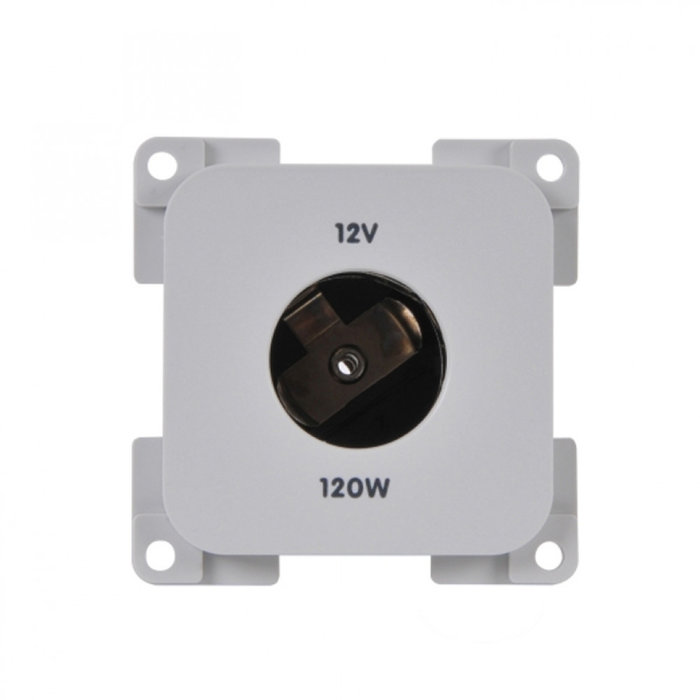 Presto Presto Contactdoos 12V 2-Polig Inbouw S-10.000 Wit