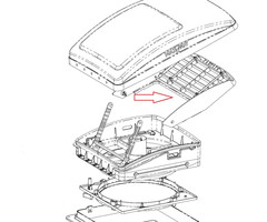 Maxxfan MaxxFan Ventilatie Rooster Frame