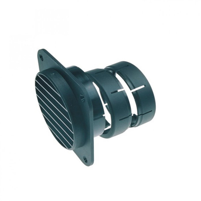 Truma (17)Draaibare uitstroom opening zwart SCW2