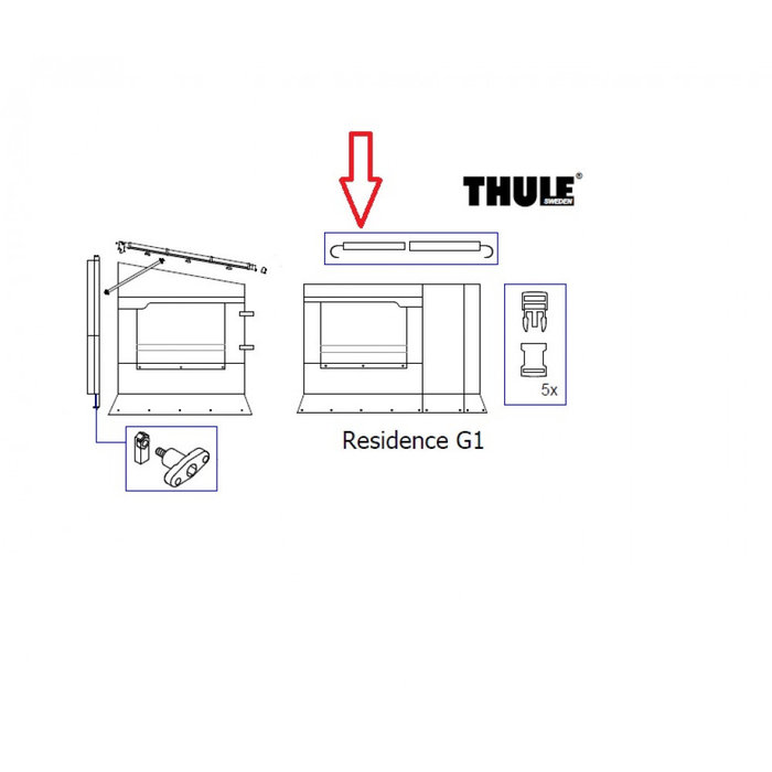 Thule Thule Residence Varandastang