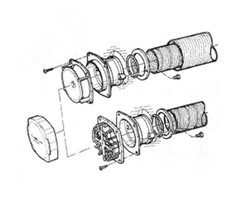 Truma Wandschoorsteenset kort S2200