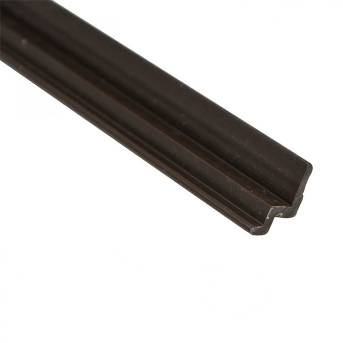 Fjord Outdoor 5 stuks Tafelbladrail Kunststof Bruin 50cm