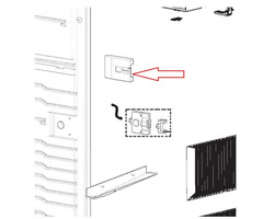 Dometic Dometic afdekking deurvergrendeling