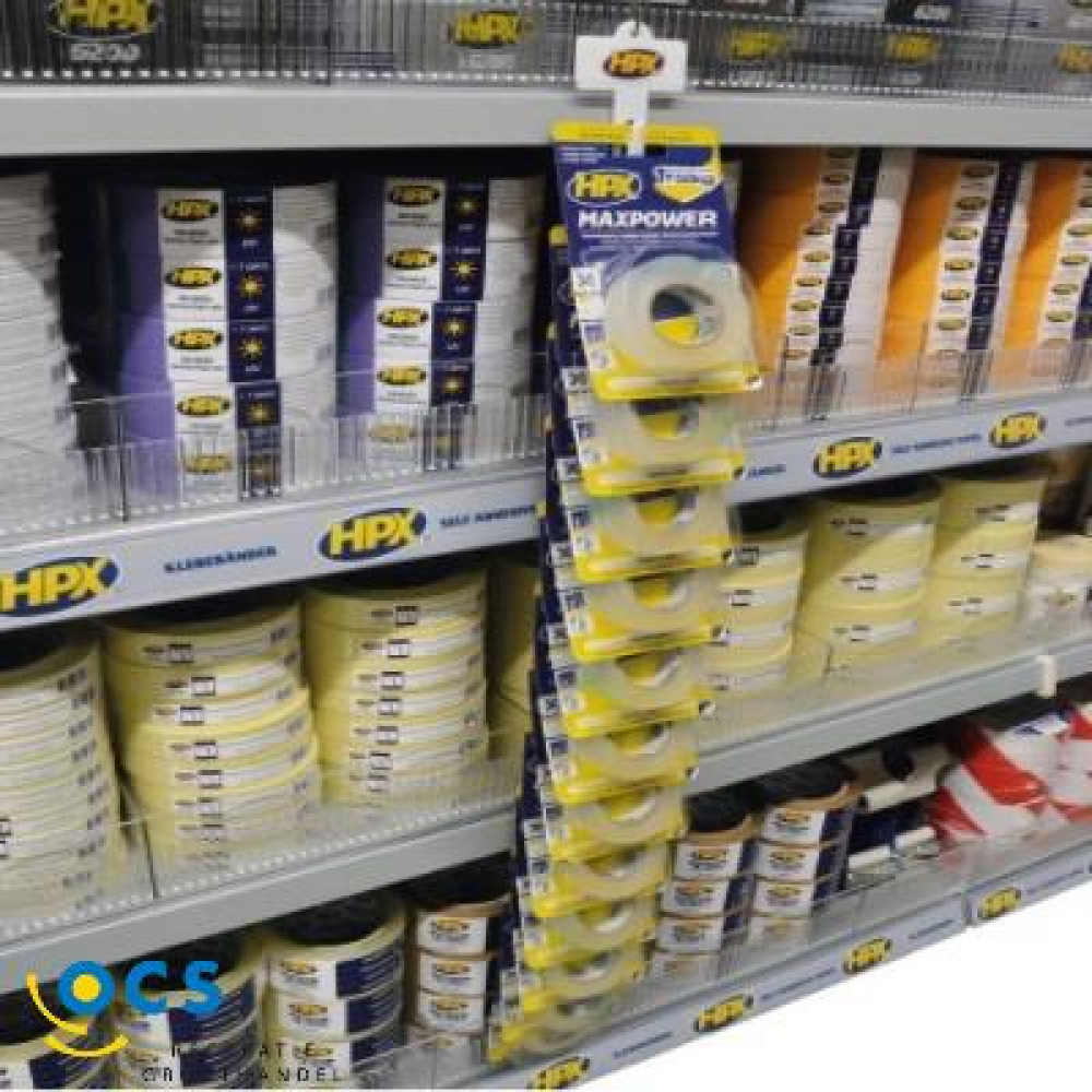 HPX HPX Hangstrip Max Power 12 Stuks Transparant