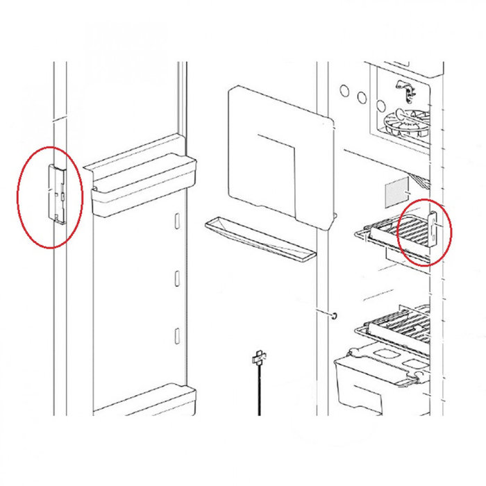 Thetford Thetford Deurhendel N3141/N3142
