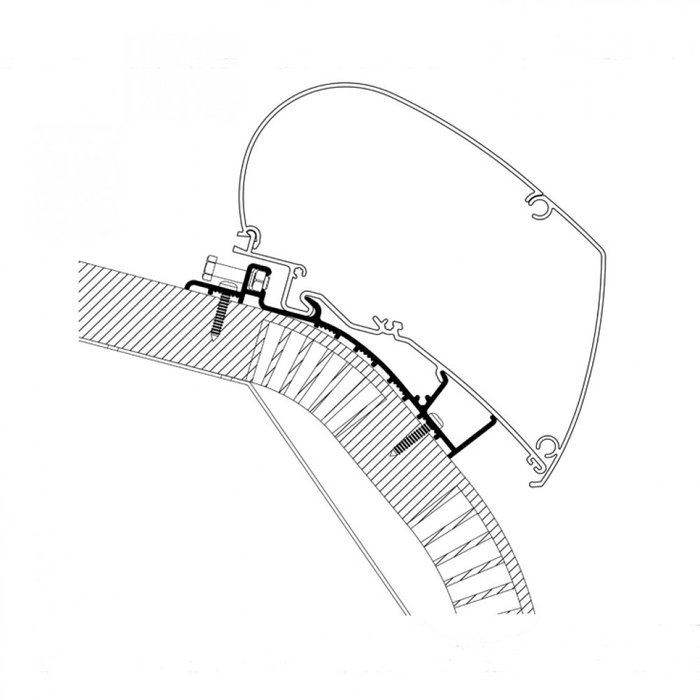 Thule Thule Carthago C-Line Adapter >2014 600