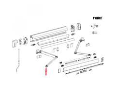 Thule Thule Connection Lead Rail LH+RH 5200