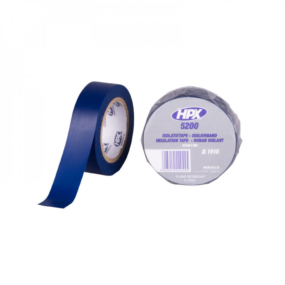 HPX PVC Isolatietape - Blauw
