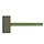 6 stuks Campking Hamer Hout
