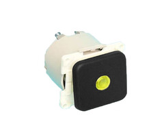 Presto 5 stuks Presto Wipschakelaar met Lampje Inbouw Zwart S-10.000