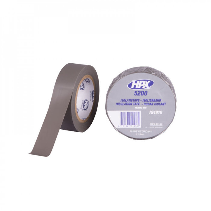 HPX PVC Isolatietape - Grijs
