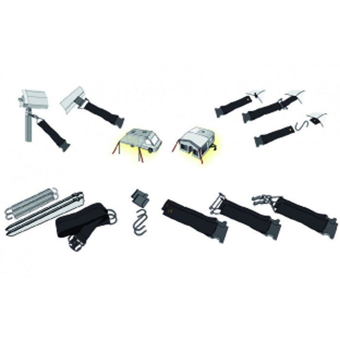 FjordOutdoor Universele stormbandenset Unica