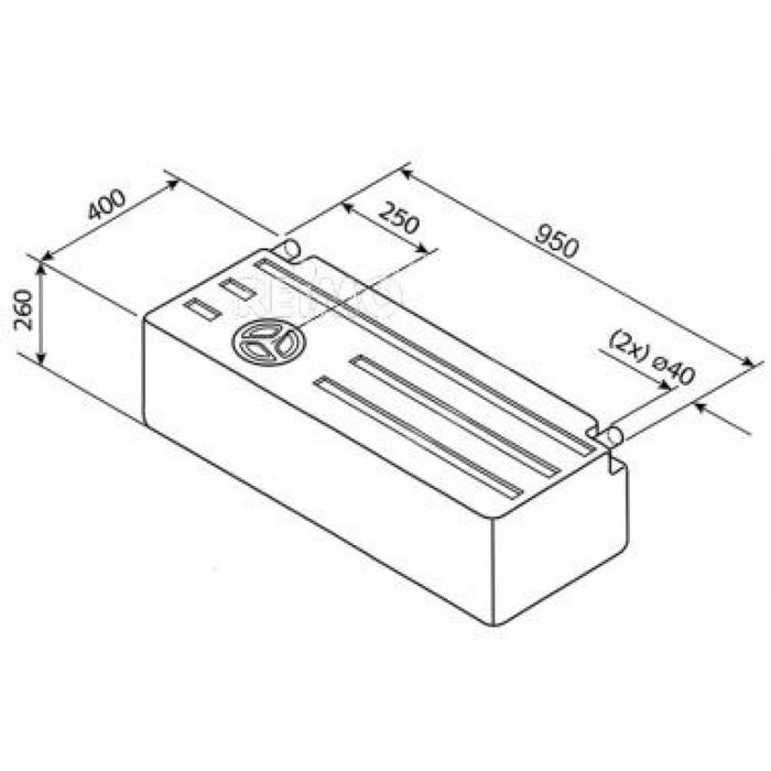 Fusion Fusion Watertank 89L V8-02 EV1802