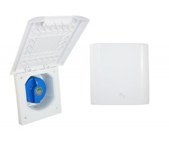 FjordOutdoor Waterinbouwdoos Vierkant Wit Element Line