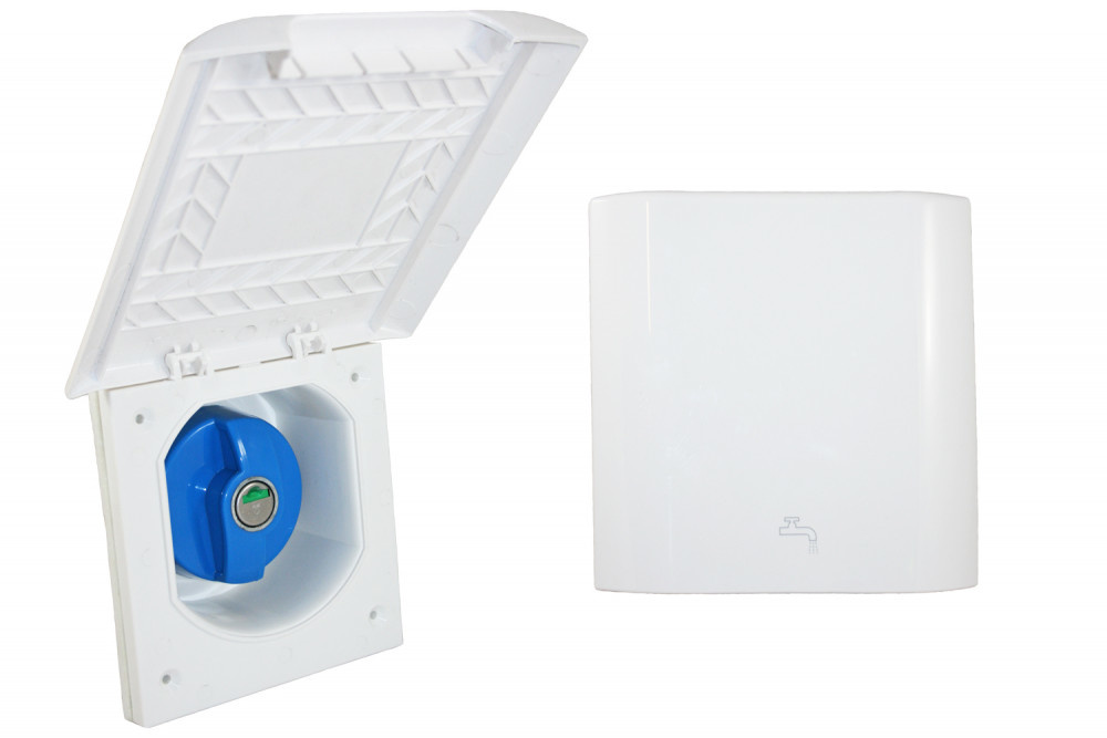 FjordOutdoor Waterinbouwdoos Vierkant Wit Element Line