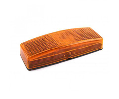 Hella 5 stuks Hella Zijmarkering met Reflector Rechthoekig Opbouw Oranje