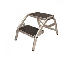 Fjord Outdoor Opstap Darwin Aluminium Dubbel Zilver