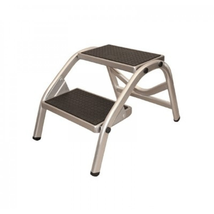 Fjord Outdoor Opstap Darwin Aluminium Dubbel Zilver
