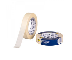 HPX HPX Masking Tape 100°C 50mtrx25mm Crèmewit
