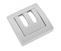 FjordOutdoor Kapstok 3-Haaks Inklapbaar Mat Chroom