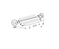 Thule Thule eindkap Wit L+R 6200