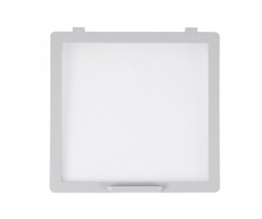 MPK MPK Vliegenhor Scharnier Buitenzijde 28x28cm Wit