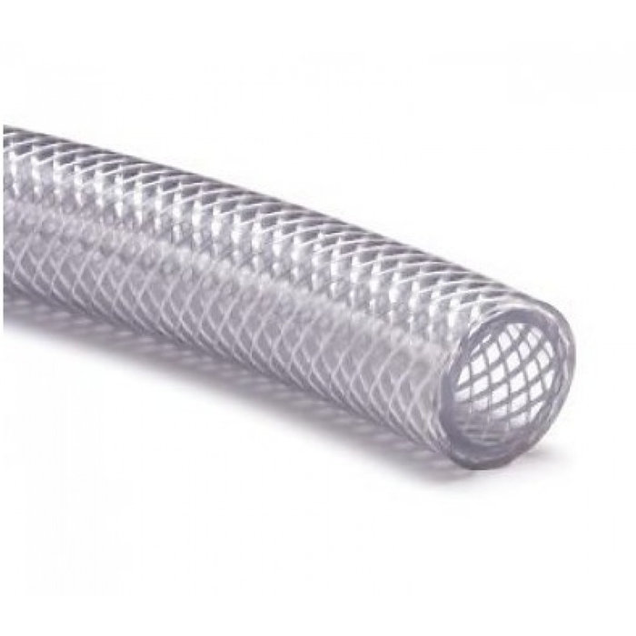 FjordOutdoor 50 stuks Waterslang Warm Transparant Gewapend 10x16mm 50mtr