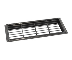 MPK MPK Koelkastrooster Inbouw Zwart 34x11.5cm