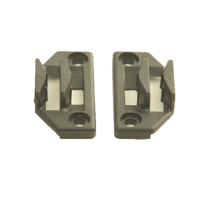 Polyplastic Vastzetplaat v.uitz /aantr 2st.